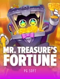 mr treasures fortune slot logo